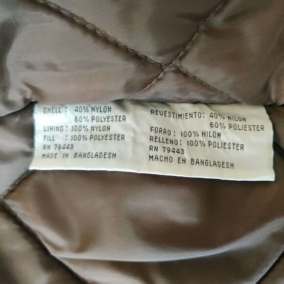 Vintage Learsi 80s zip front coat with removable hood sz S - Picture 8 of 12